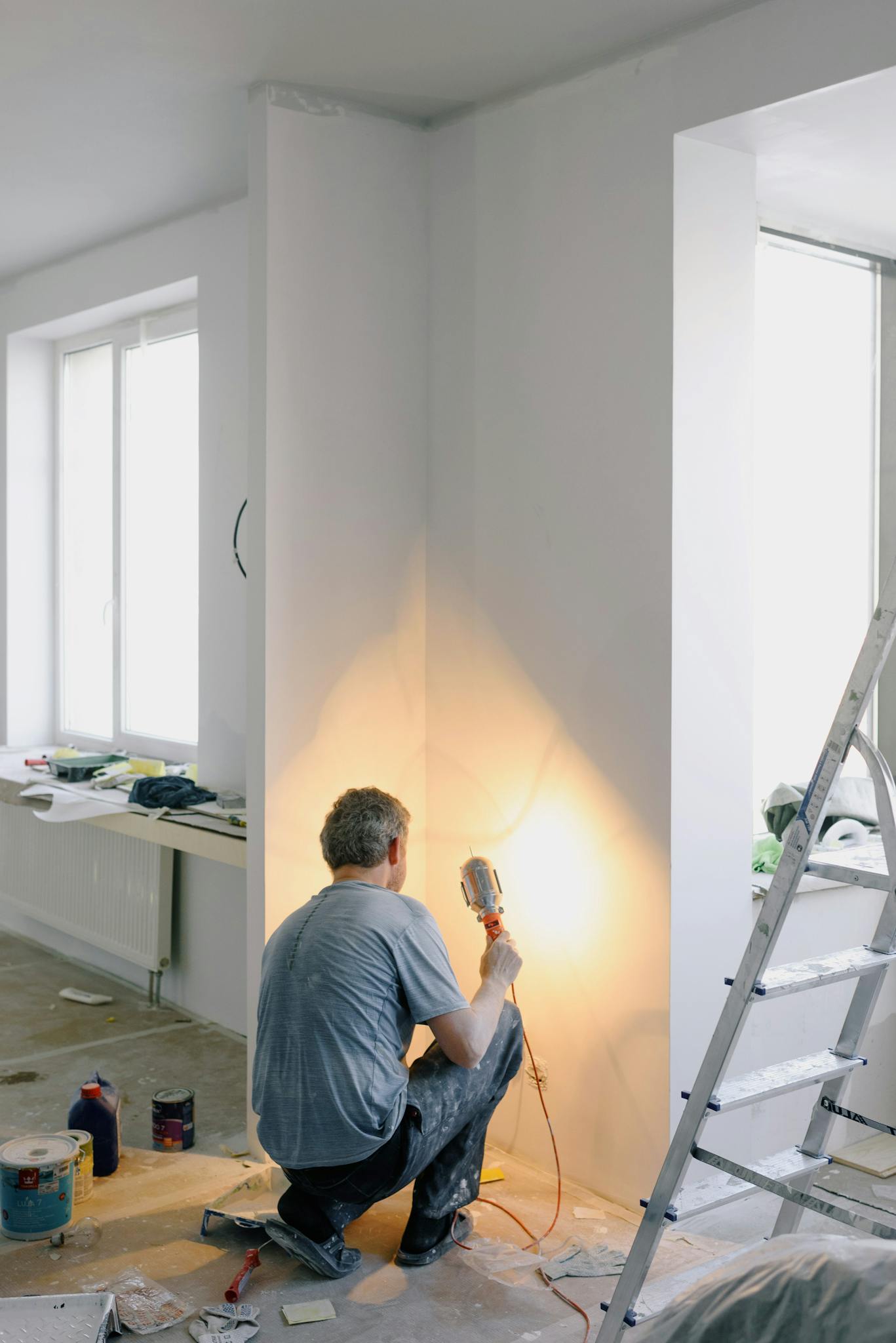 renovating walls in home, Home remodeling, Centreville VA
